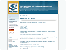 Tablet Screenshot of lajpe.org